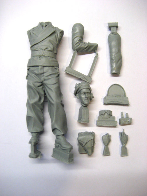 Jeff Shiu 1/16 WWII German Tank Crew 1939-40 resin figure kit, photo 11