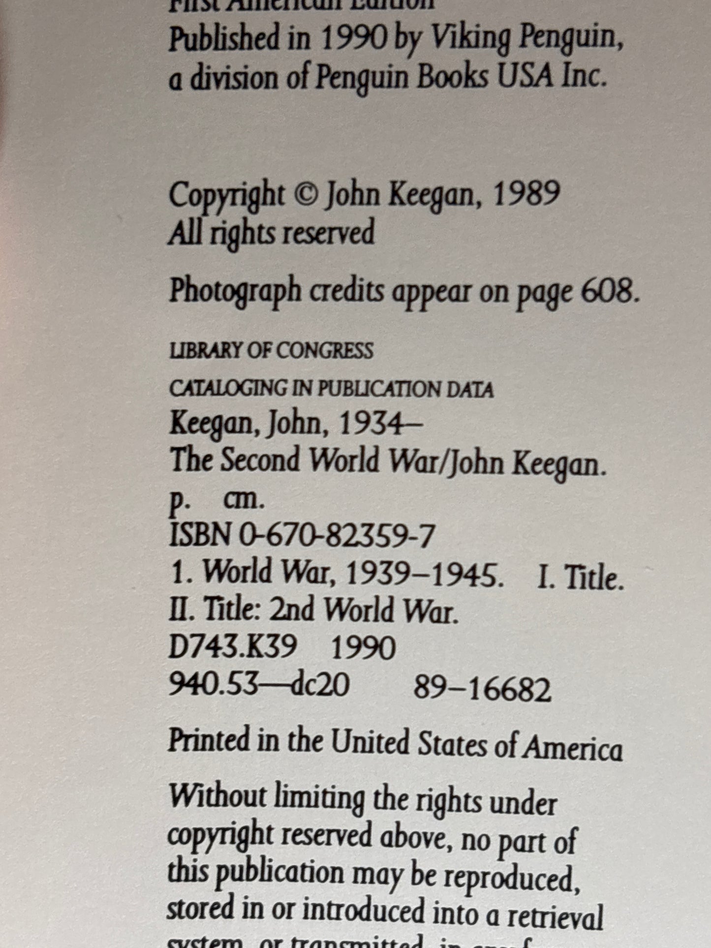 The Second World War: An Illustrated History