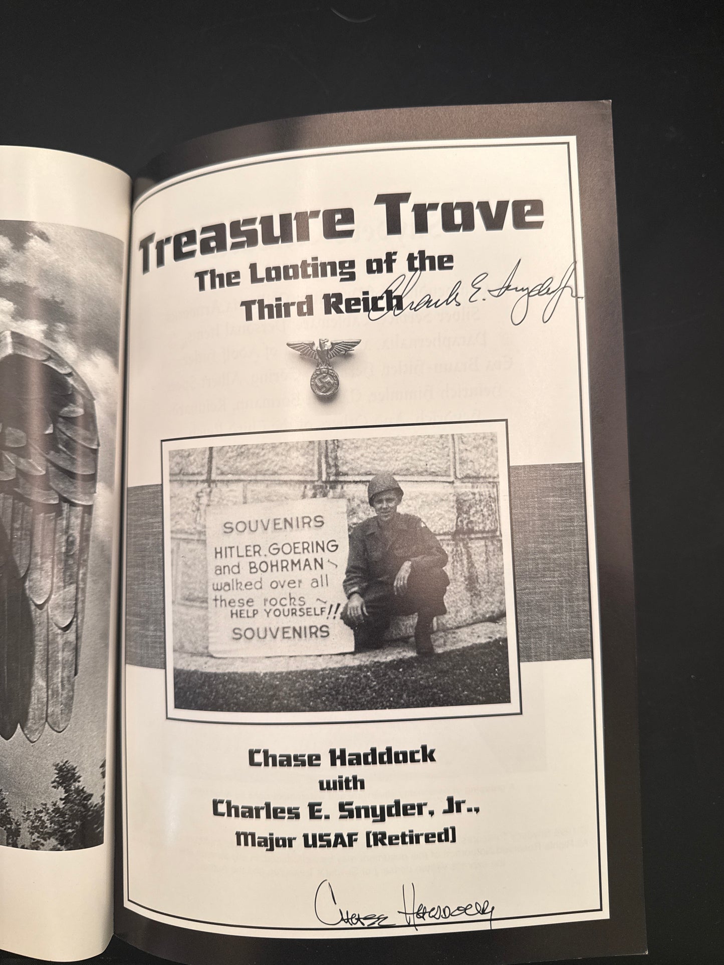 Treasure Trove: The Looting of the Third Reich (Signed)