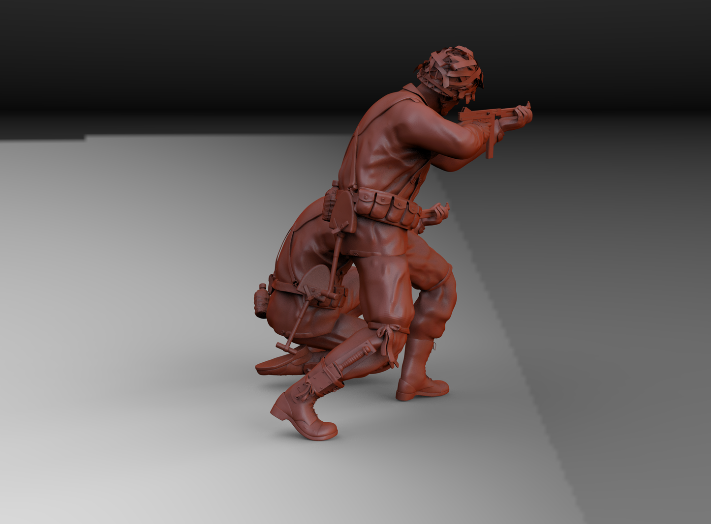 Street Fighting: US Paratrooper SMG Duo