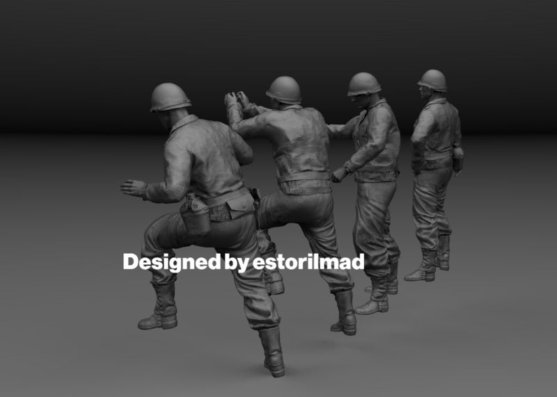 Battery Support: US Infantry Artillery Crew