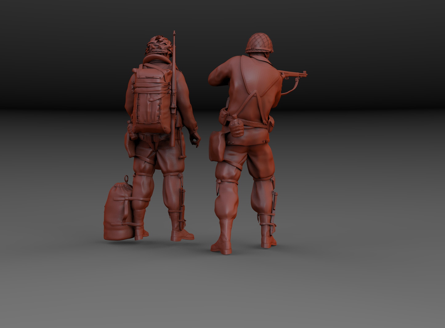 Drop Zone Contact: US Paratrooper Duo