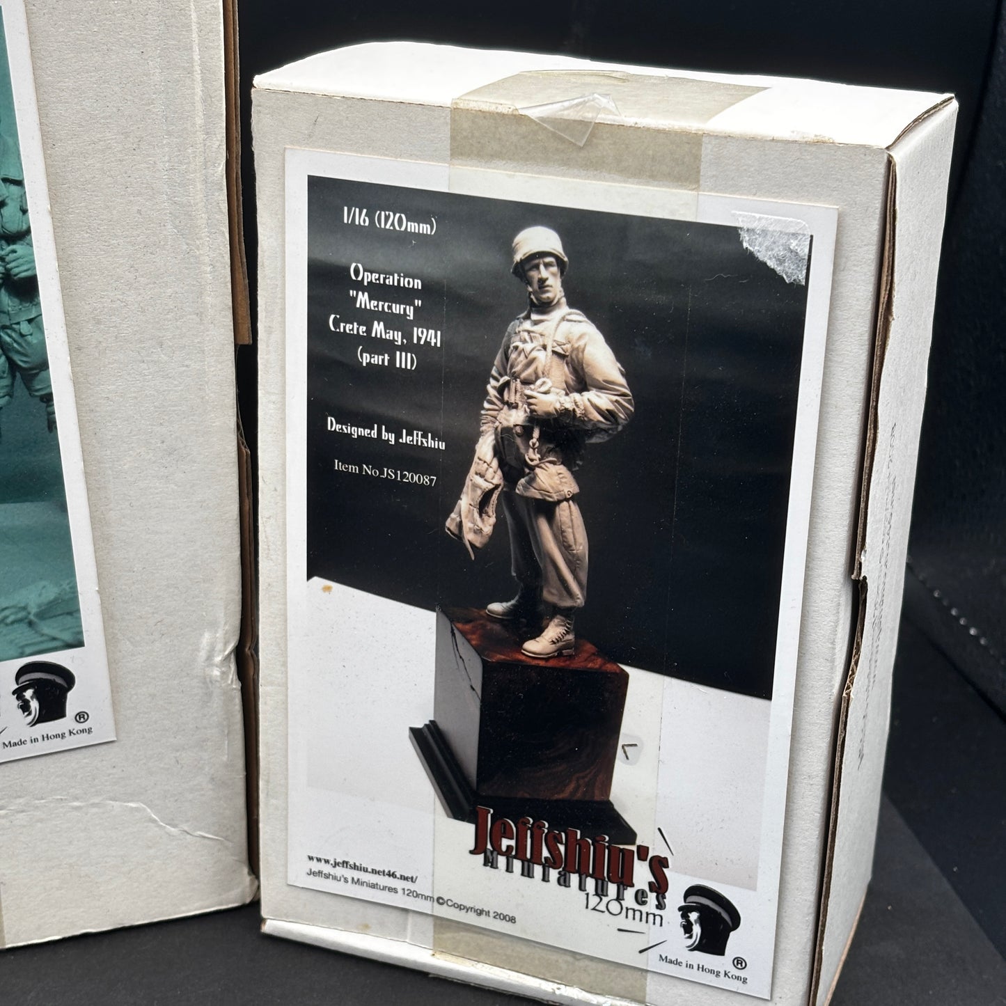 1/16 (120mm) Scale - Operation "Mercury" Crete May, 1941 Set with 4 Figurines
