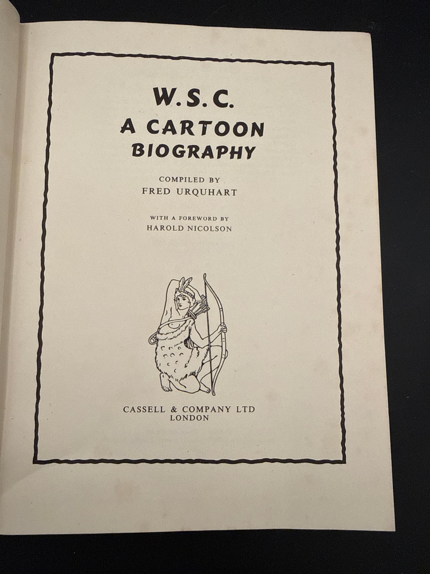 W.S.C. A Cartoon Biography