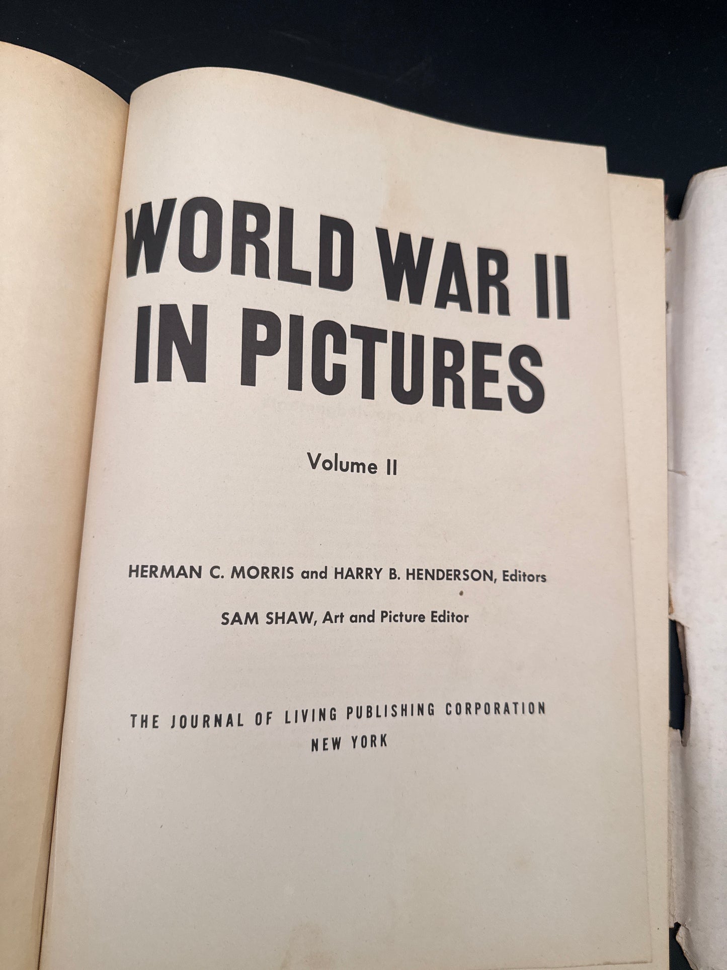 World War II in Pictures, Volume II