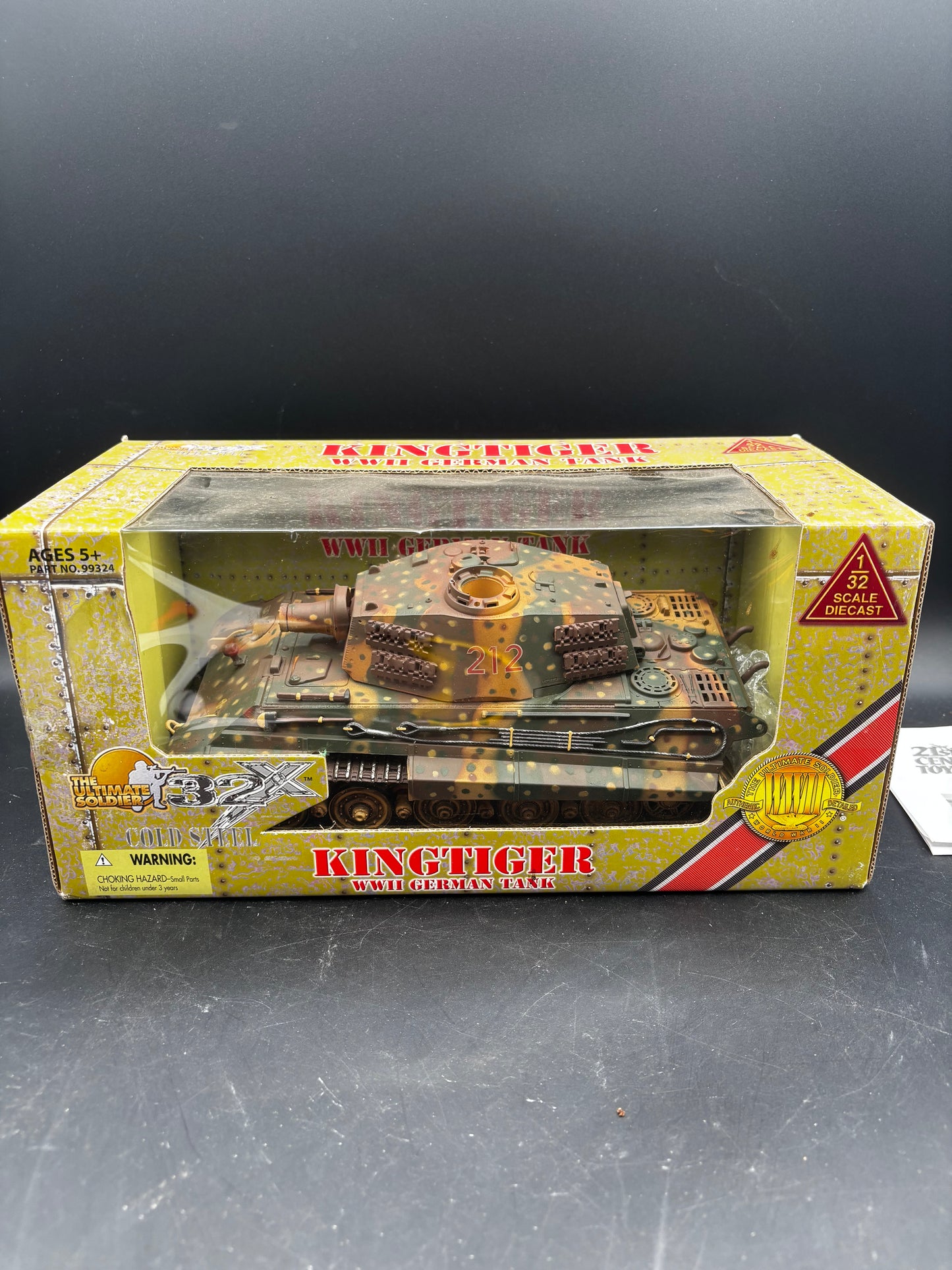Tiger II (King Tiger) Henschel Turret ; schwere Panzer-Abteilung 501 (s.Pz.Abt. 501) (Ultimate Soldier 32X, 1/32)