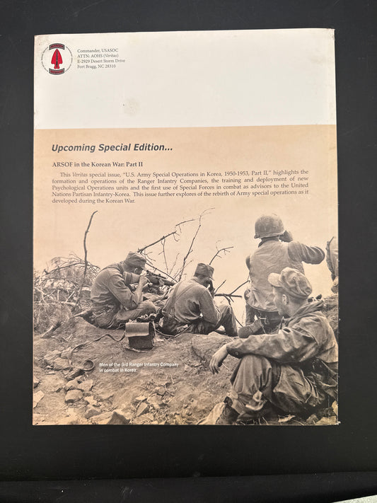 Veritas: ARSOF in the Korean War: Part I