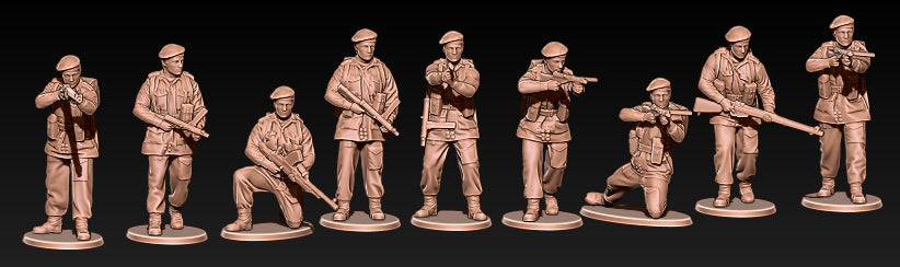 British Paras in Beret