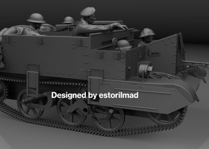 Iron Steeds of the Commonwealth: Bren Carrier & Crew