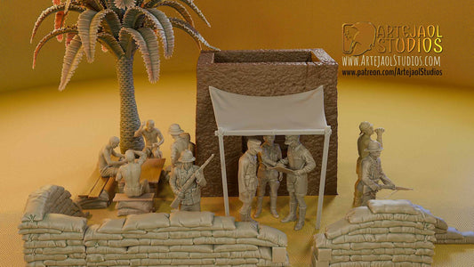 Sunbaked Strategy: DAK Desert Outpost
