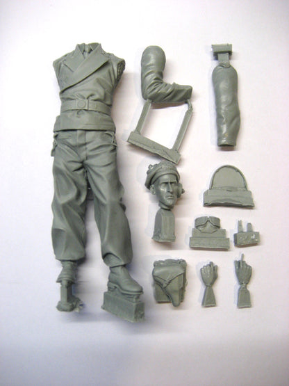 Jeff Shiu 1/16 WWII German Tank Crew 1939-40 resin figure kit, photo 11