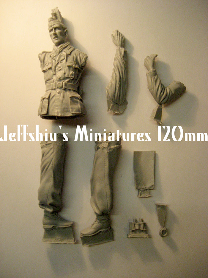 Jeff Shiu 1/16 21. Panzer-Division Sidi Rezegh 1941 resin figure parts, photo 10