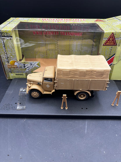 Opel Blitz 3-Ton Standard Truck ;  German Wehrmacht  (21st Century Toys, 1/32)