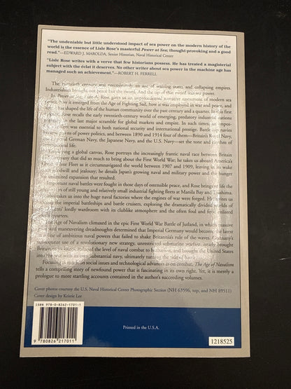 Power at Sea: The Age of Navalism, 1890–1918