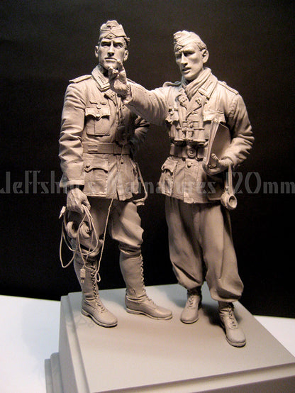 Jeff Shiu 1/16 21. Panzer-Division Sidi Rezegh 1941 resin figures, photo 3