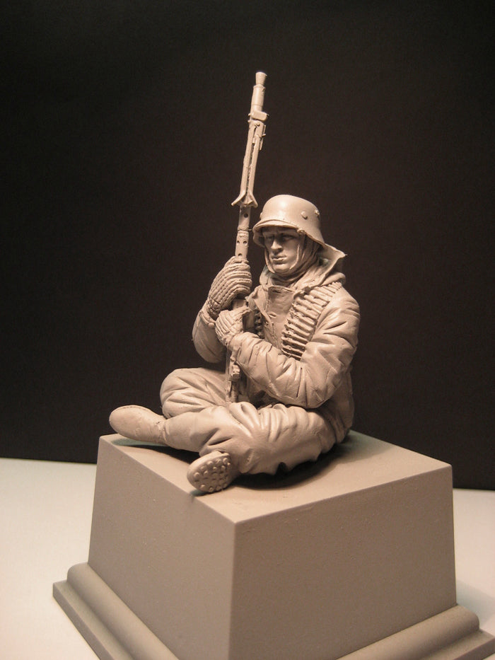 Jeff Shiu 1/16 Winter Panzer Riders 1943-44 Part II resin figure kit, photo 2
