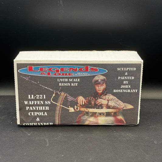 1/9 Scale - Waffen SS Panther Cupola & Commander (LL-221)