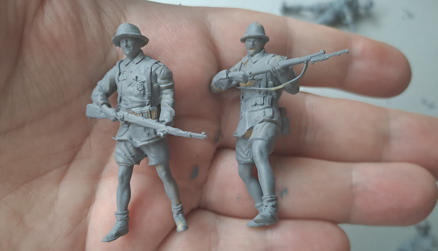 Desert Firefight: DAK Infantry in Action