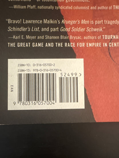 Krueger's Men: The Secret Nazi Counterfeit Plot and the Prisoners of Block 19