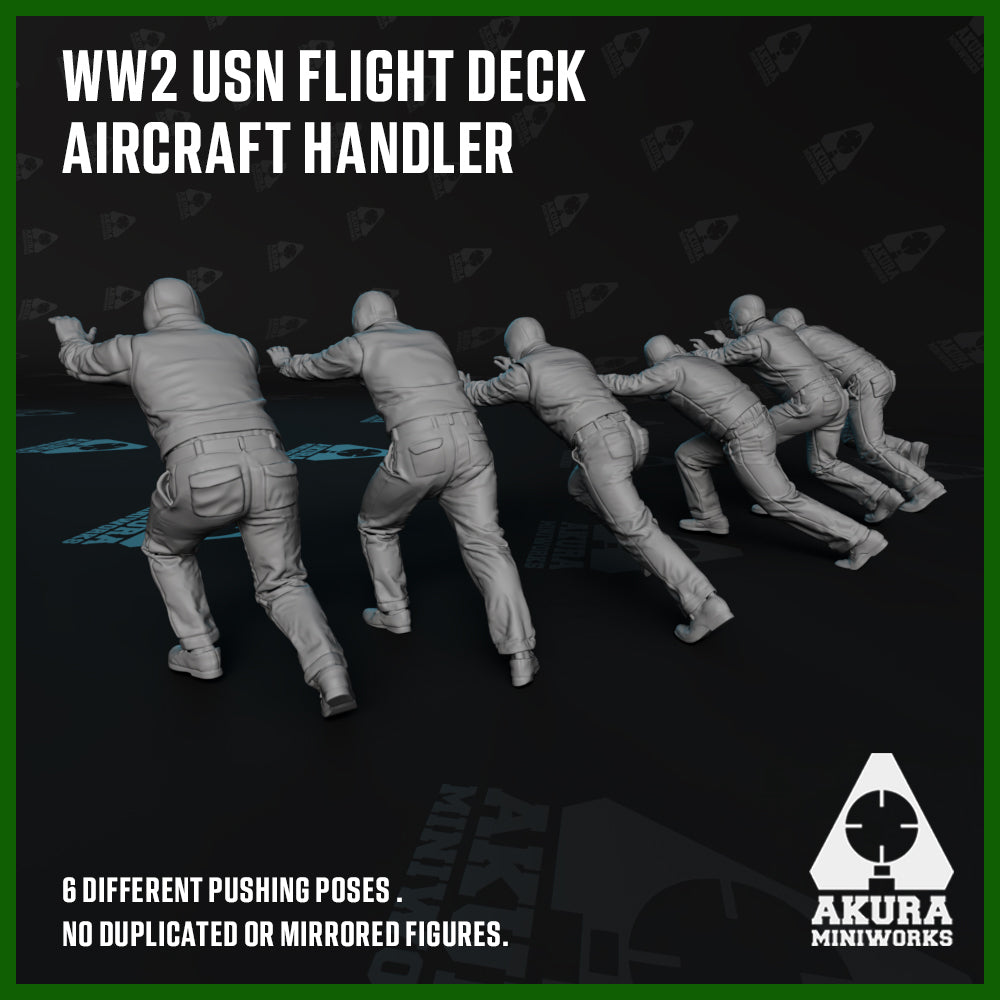 WW2 USN Aircraft Handler Figures