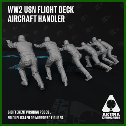 WW2 USN Aircraft Handler Figures