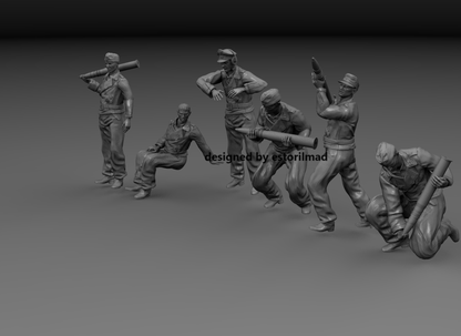 Steel Rain: Tiger I Tank Crew in Action