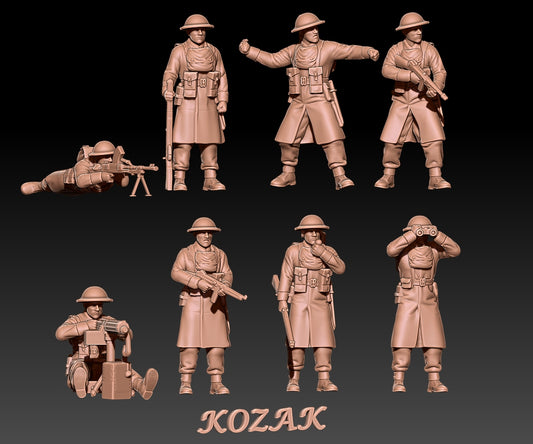British BEF Winter Set 2