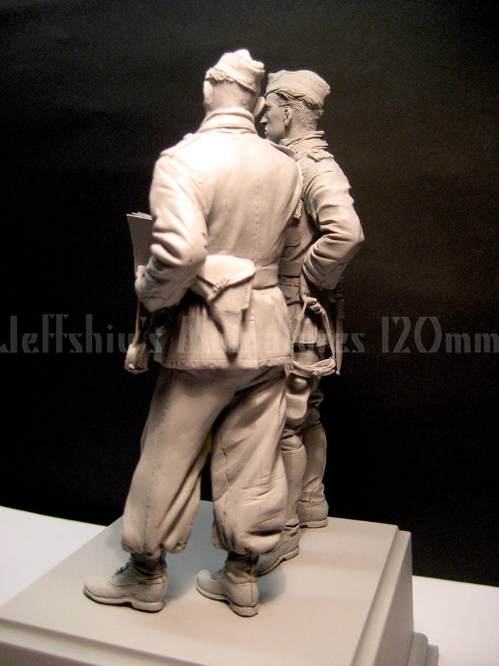 Jeff Shiu 1/16 21. Panzer-Division Sidi Rezegh 1941 resin figures, photo 5