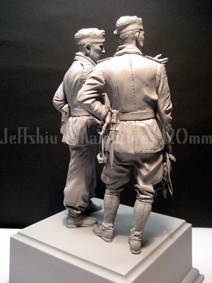 Jeff Shiu 1/16 21. Panzer-Division Sidi Rezegh 1941 resin figures, photo 6