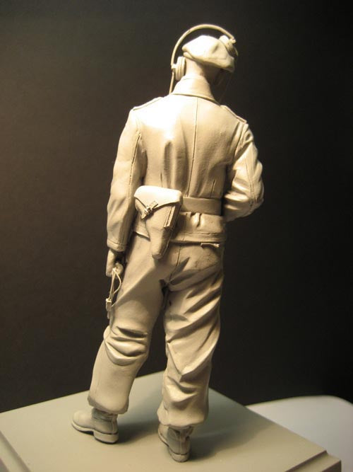 Jeff Shiu 1/16 WWII German Tank Crew 1939-40 resin figure kit, photo 6