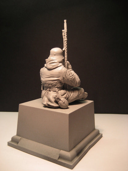 Jeff Shiu 1/16 Winter Panzer Riders 1943-44 Part II resin figure kit, photo 6