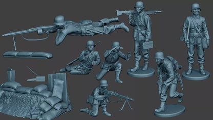 Buzzsaw Defense: MG42 Trench Team