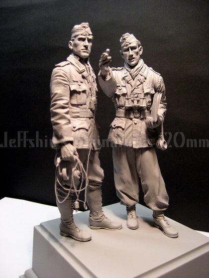 Jeff Shiu 1/16 21. Panzer-Division Sidi Rezegh 1941 resin figures, photo 8