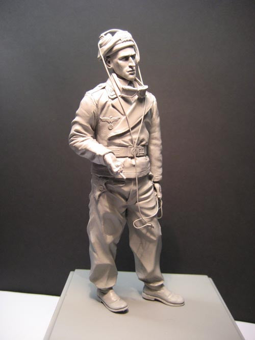 Jeff Shiu 1/16 WWII German Tank Crew 1939-40 resin figure kit, photo 8