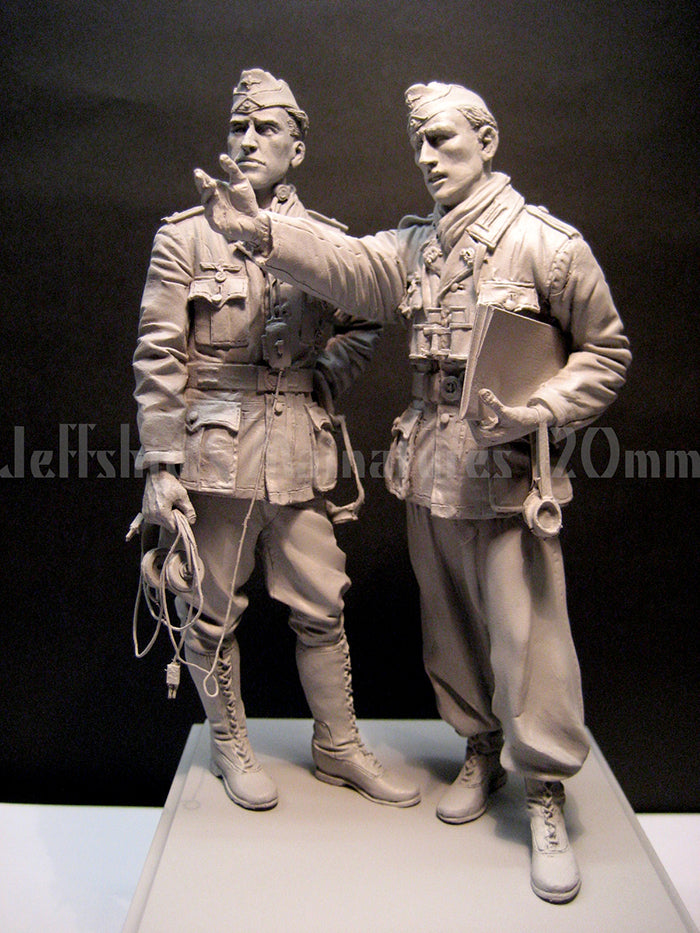 Jeff Shiu 1/16 21. Panzer-Division Sidi Rezegh 1941 resin figures, photo 9