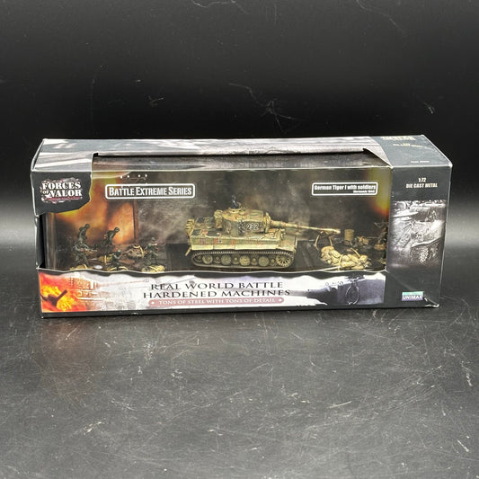 German Tiger I (Late Production) ;  s.Pz.Abt. 101 (Schwere Panzerabteilung 101)  (Forces of Valor (Unimax), 1/72)