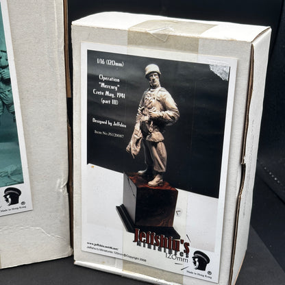 1/16 (120mm) Scale - Operation "Mercury" Crete May, 1941 Set with 4 Figurines