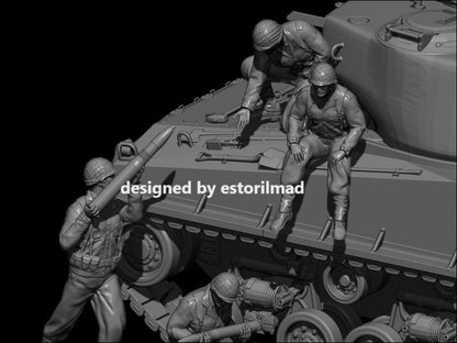 Steel Rain Logistics: Sherman Tank Crew Ammunition Pack