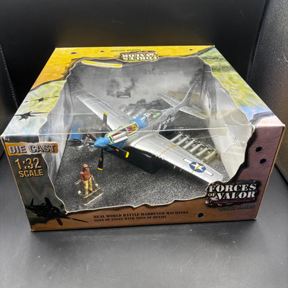 P-51D Mustang ;  352nd Fighter Group, 487th Fighter Squadron  (Forces of Valor (Unimax), 1/32)