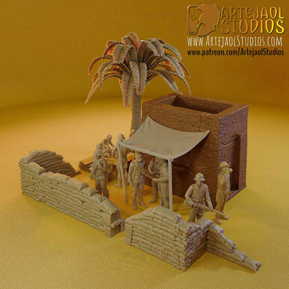 Sunbaked Strategy: DAK Desert Outpost