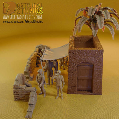 Sunbaked Strategy: DAK Desert Outpost