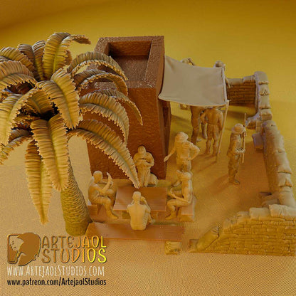 Sunbaked Strategy: DAK Desert Outpost