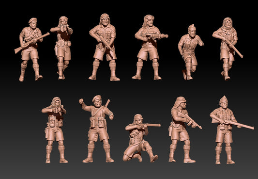 British SAS - LRDG Raiders Set 2