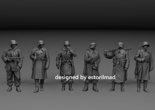Frozen Siege: Wehrmacht Infantry at Leningrad