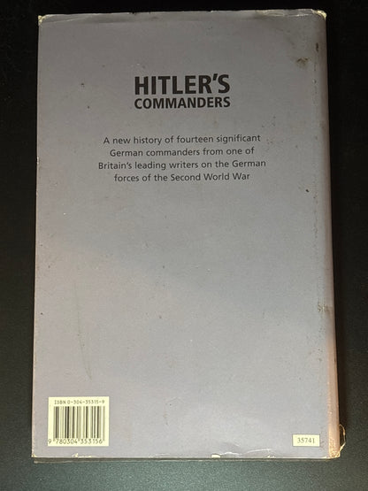 Hitler's Commanders German Bravery in the Field, 1939-1945