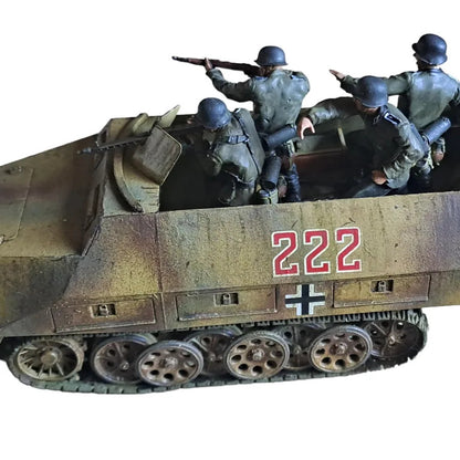 Panzergrenadiers on the Move: Sd.Kfz. 251 Assault