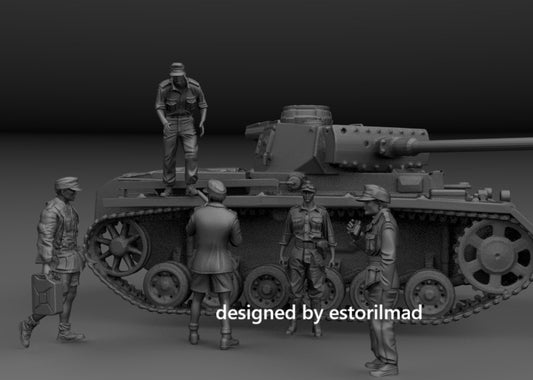 Iron Sands: Panzer III DAK Crew
