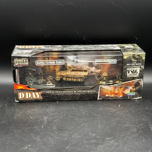 Sd.Kfz. 251/1 Hanomag and 7.5cm PaK 40 ;  German Wehrmacht  (Forces of Valor (Unimax), 1/72)