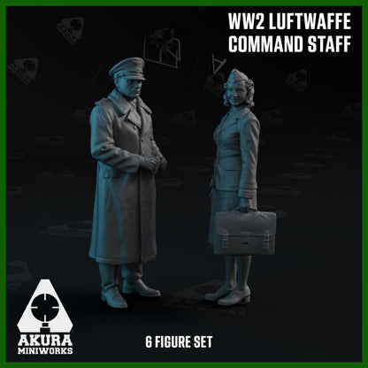 WW2 Luftwaffe Command Staff 6 Figures