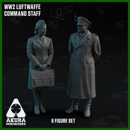 WW2 Luftwaffe Command Staff 6 Figures